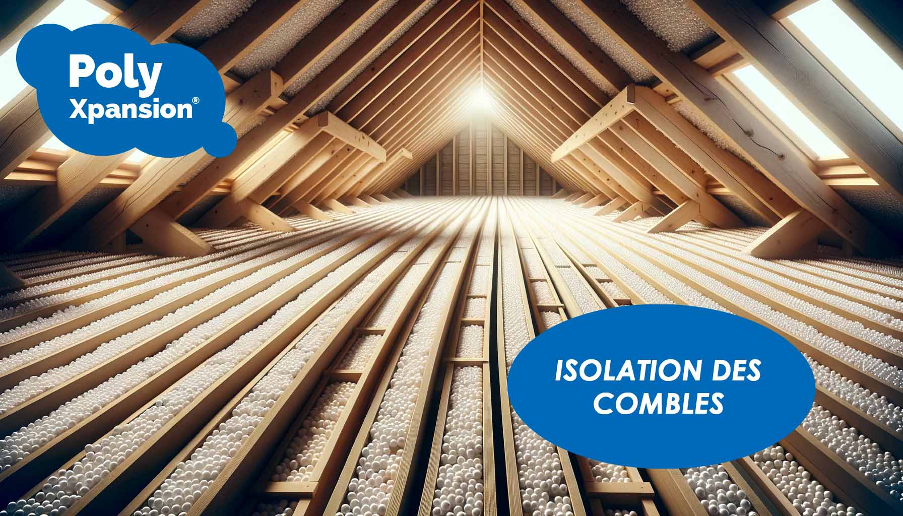 Utilisation des billes de polystyrène dans les Combles et Sous-Toiture