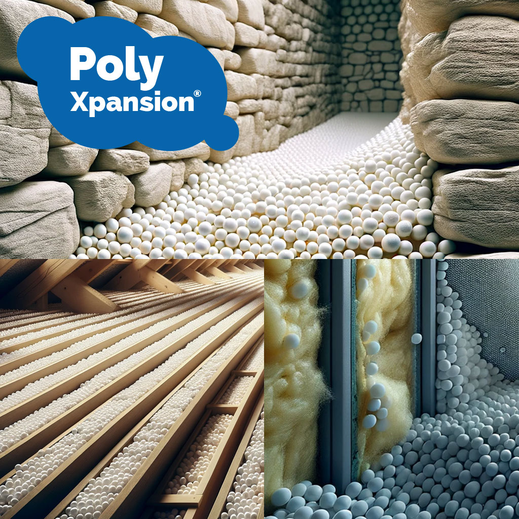 Isolation par Injection de Billes de Polystyrène pour Mur Creux